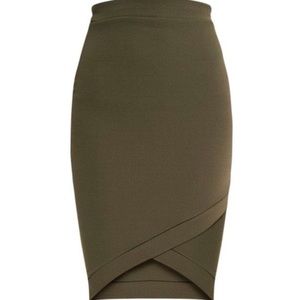 Green Pencil Skirt